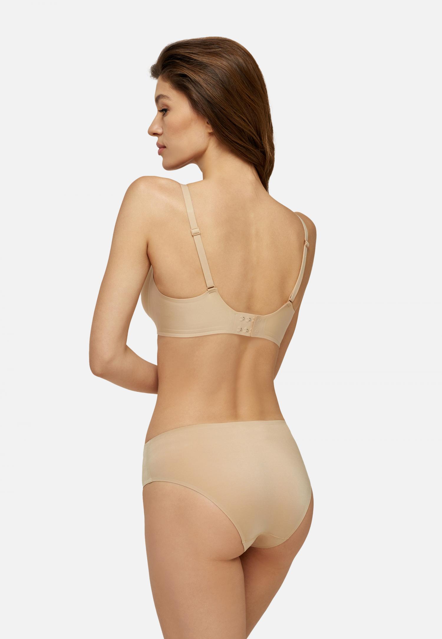 Бесшовные трусы слипы W21-1292-BRO-SZ Marc & André